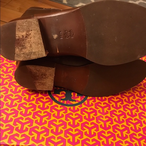 Tory burch riding boots sz 10.5 - Picture 2 of 5